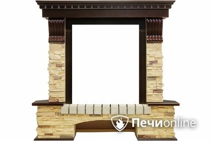 Портал для электрокамина Royal Flame Pierre Luxe угловой сланец под классический очаг в Зеленограде