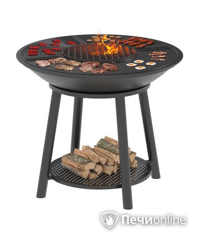 Гриль для дачи Везувий Fantastic Grill Престиж 1000 (чугун) в Зеленограде