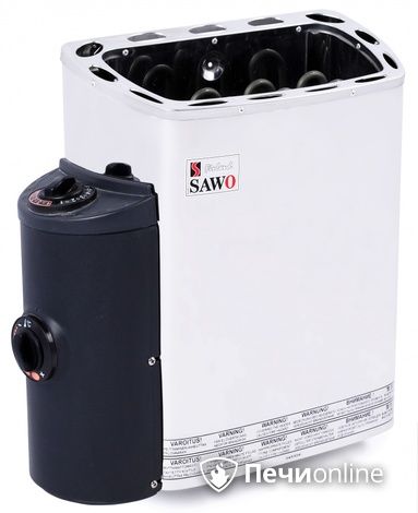 Электрокаменка для сауны Sawo Mini MN-36NB-Z со встроенным пультом управления в Зеленограде