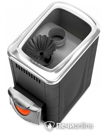 Дровяная банная печь TMF Ангара 2012 Inox ДНС КТК ЗК антрацит в Зеленограде