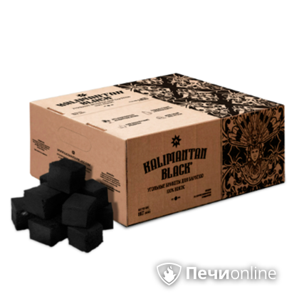  Kalimantan Black Кокосовый уголь для барбекю, 8кг в Зеленограде