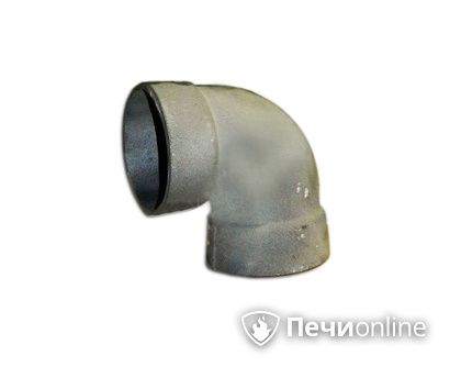 Дымоход Гефест Отвод 90° чугун D130 в Зеленограде